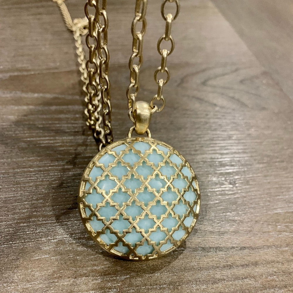 Lia Sophia - Kiam Family Gold Pendant Necklace